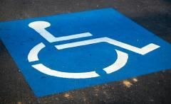 Disability parking sign image