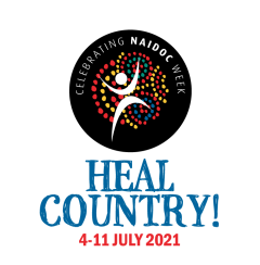 Heal Country - NAIDOC logo