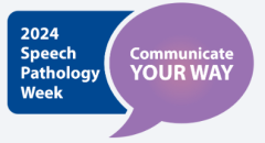 2024 Speech pathology week logo